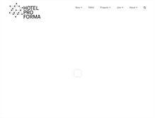 Tablet Screenshot of hotelproforma.dk